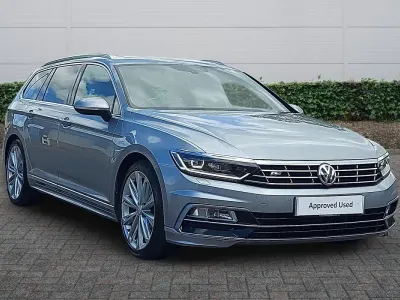 Used VW Passat R-line 190 HP (139 kW) 2018 Silver Estate