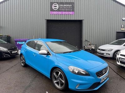Used Volvo V40 R-Design 115 HP (84 kW) 2013 Blue Hatchback