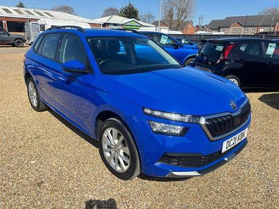 Used Skoda Kamiq SE 110 HP (80 kW) 2021 Blue SUV