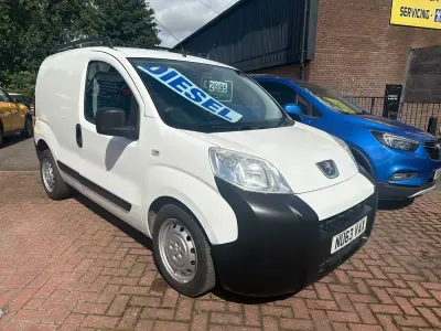 Used Peugeot Bipper S 75 HP (55 kW) 2013 White MPV
