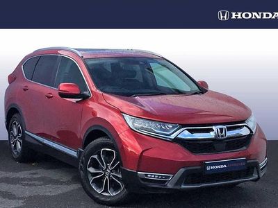 Crystal red Used 2022 Honda CR-V Hybrid SUV | £24,988 (Fair price)