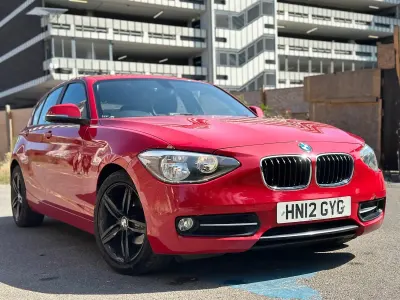 Used BMW 116 Sport Line 136 HP (100 kW) 2012 Red Hatchback