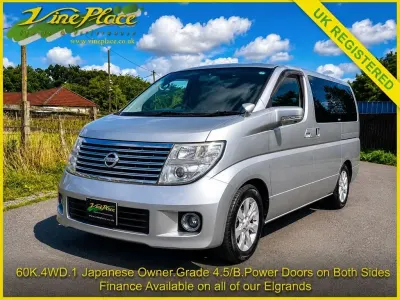 Used Nissan Elgrand 2007 Silver MPV