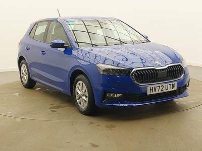 Used Skoda Fabia Comfort 80 HP (58 kW) 2022 Blue Hatchback