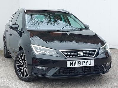 Used Seat Leon XCELLENCE Lux 190 HP (139 kW) 2019 Black Estate