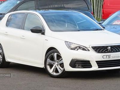Used Peugeot 308 GT-line 130 HP (95 kW) 2020 White Hatchback