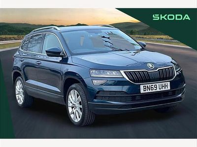 Used Skoda Karoq SE L 150 HP (110 kW) 2019 Blue SUV