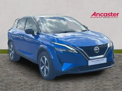 Używany Nissan Qashqai N-Connecta 158 KM (116 kW) 2022 Niebieski SUV
