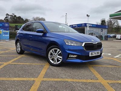 Used Skoda Fabia SE L 2024 Blue Hatchback