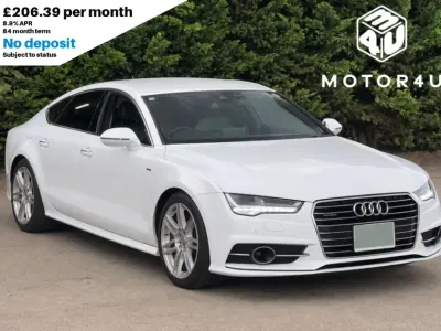 Used Audi A7 Advanced 2015 White Hatchback