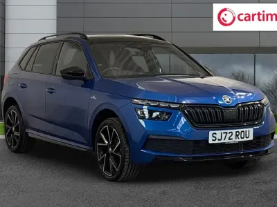 Used Skoda Kamiq Monte Carlo 150 HP (110 kW) 2022 Blue SUV
