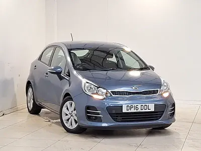 Used Kia Rio 2016 Blue Hatchback