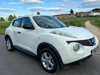 Used Nissan Juke Visia 110 HP (80 kW) 2012 White SUV
