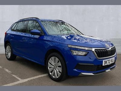 Used Skoda Kamiq SE Drive 110 HP (80 kW) 2022 Energy blue SUV