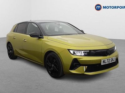 Used Vauxhall Astra GS Line 2022 Yellow/black Hatchback