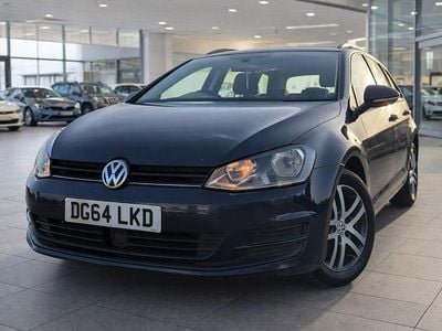 Used VW Golf VII SE 110 HP (80 kW) 2014 Blue Estate