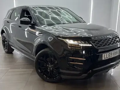 Used Land Rover Range Rover evoque R-Dynamic 152 HP (111 kW) 2019 Black SUV