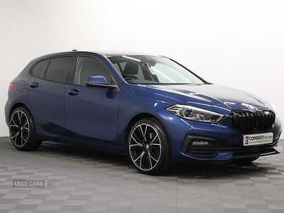 Usado BMW 116 2022 Azul Utilitario