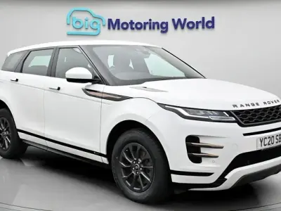 Used Land Rover Range Rover evoque R-Dynamic 152 HP (111 kW) 2020 White SUV