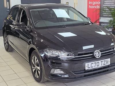 Used VW Polo Match 80 HP (58 kW) 2020 Black Hatchback