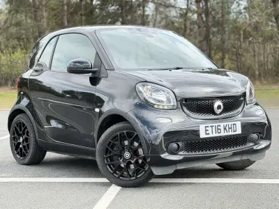 Used Smart ForTwo Coupé Edition Black 71 HP (52 kW) 2016 Black Coupe