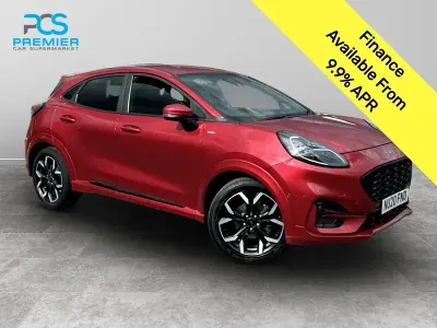 Begagnad Ford Puma ST-Line X 2020 Röd SUV