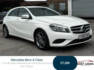 Used Mercedes A180 122 HP (89 kW) 2014 White Hatchback