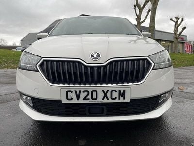 Used Skoda Fabia SE 59 HP (43 kW) 2020 White