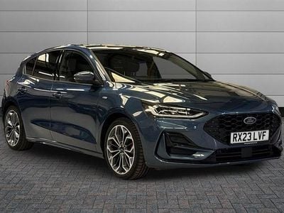 Usado Ford Focus ST-Line X 155 HP (114 kW) 2023 Azul Citadino