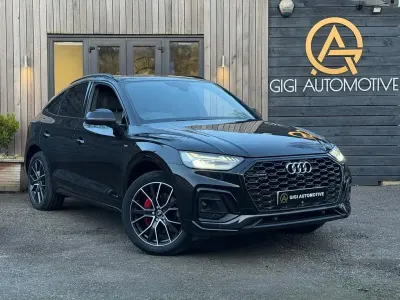 Begagnad Audi Q5 Sportback Comfort 2021 Svart SUV