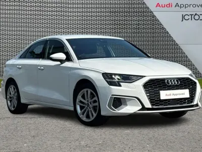 Used Audi A3 Sport 147 HP (108 kW) 2022 White Sedan