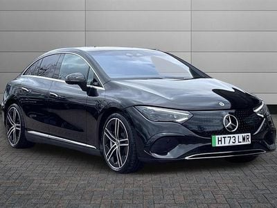 Used Mercedes EQE300 Exclusive Luxury 180 kW (245 HP) 2024 Obsidian black Sedan