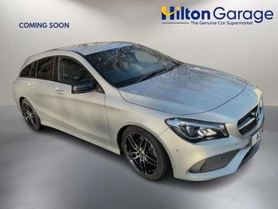 Used Mercedes CLA220 Shooting Brake AMG line 177 HP (130 kW) 2016 Silver Estate