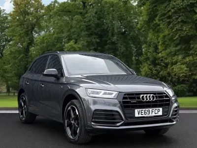 Used Audi Q5 Black Edition 190 HP (139 kW) 2019 Grey SUV
