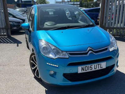 Usado Citroën C3 PureTech 2015 Azul Citadino