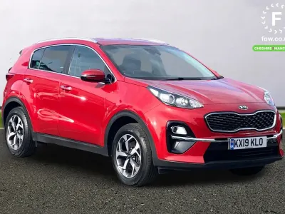Used Kia Sportage 130 HP (95 kW) 2019 Red SUV