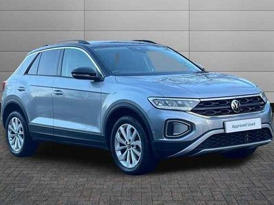 Pyrite silver Used 2024 VW T-Roc Match SUV | £19,990 (Good price)