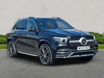 Used Mercedes GLE400 AMG line 2023 Black Estate