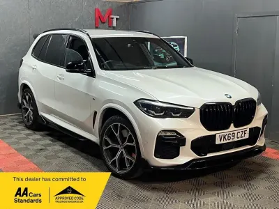 Used BMW X5 M Sport 394 HP (289 kW) 2019 White SUV