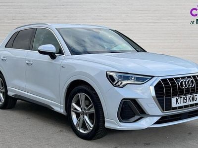 Used Audi Q3 S-Line 150 HP (110 kW) 2019 White SUV