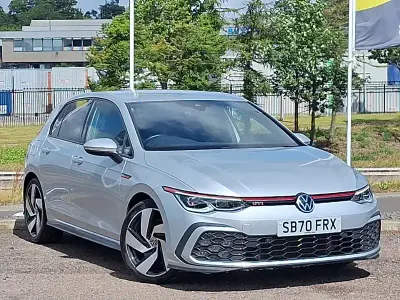 Used VW Golf VIII GTI 245 HP (180 kW) 2020 Silver Coupe