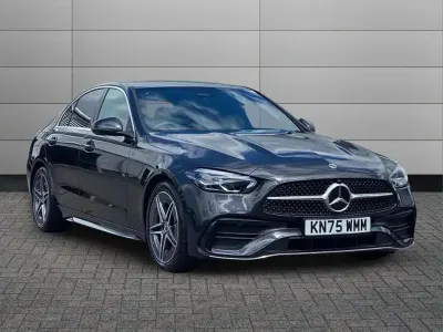 Used Mercedes C200 AMG line 221 HP (162 kW) 2025 Grey Sedan