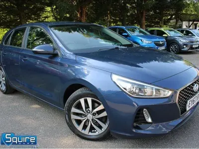 Used Hyundai i30 SE 110 HP (80 kW) 2017 Blue Hatchback