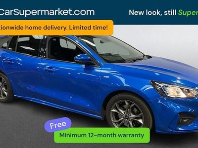 Used Ford Focus ST-Line 125 HP (91 kW) 2019 Blue Estate