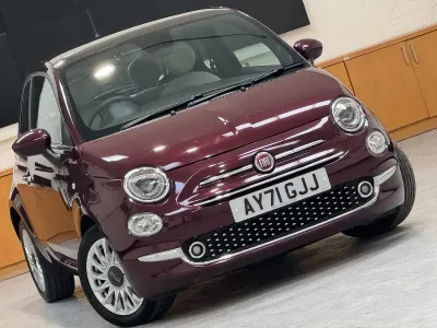 Used Fiat 500 Dolcevita 70 HP (51 kW) 2021 Red Hatchback