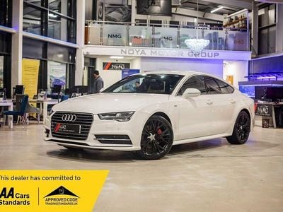 Used Audi A7 Sportback S-Line 218 HP (160 kW) 2017 White Hatchback