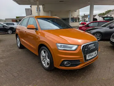 Used Audi Q3 S-Line 2014 Orange SUV