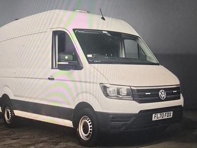 White Used 2020 VW Crafter Trendline Van | £18,995 (Good price)
