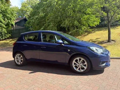Used Vauxhall Corsa 75 HP (55 kW) 2016 Blue Hatchback