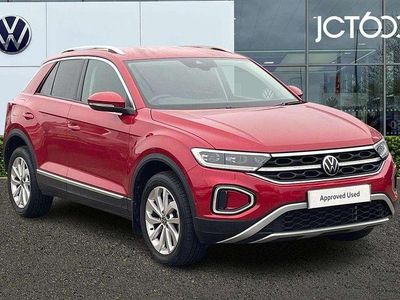 Red Used 2024 VW T-Roc Style SUV | £23,702 (Fair price)